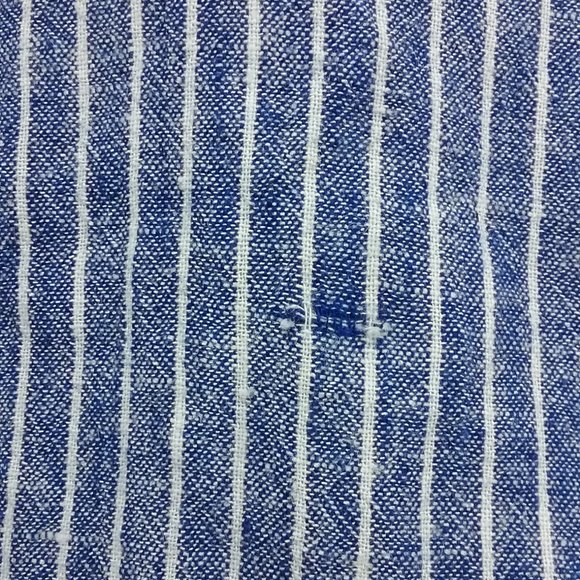 Francesca's Talia Striped Chambray Shift Dress - Picture 12 of 16